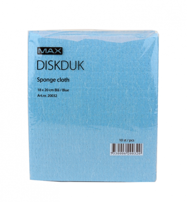 Diskduk Blå MAX 10-pack